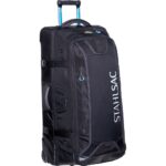 34in Steel Wheeled Bag, Black