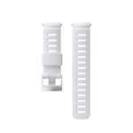 SUUNTO Q/R SILICONE STRAP WHITE/STEEL M