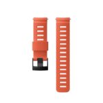 SUUNTO Q/R SILICONE STRAP CORAL/BLACK M