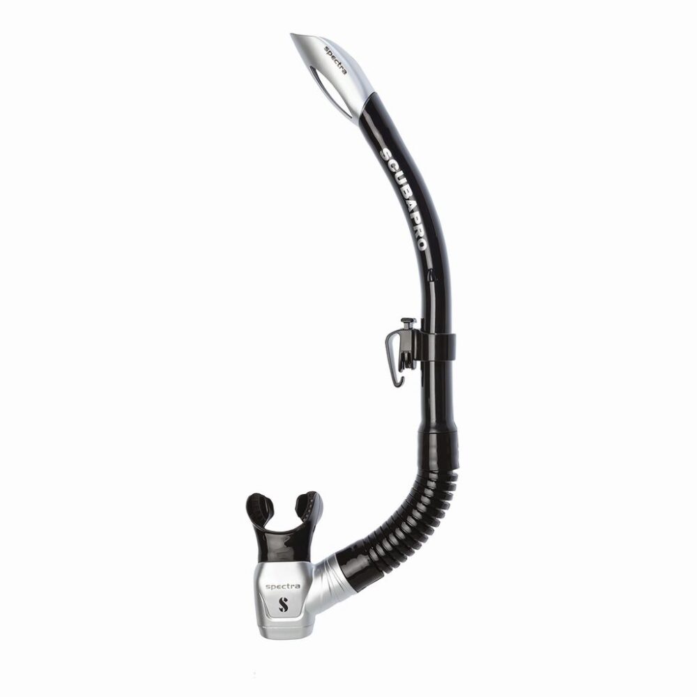 ScubaPro Spectra Snorkel - Black/Silver