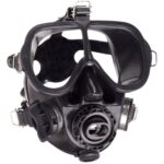 Full Face Mask w/QD and Bag - Black - Black Skirt