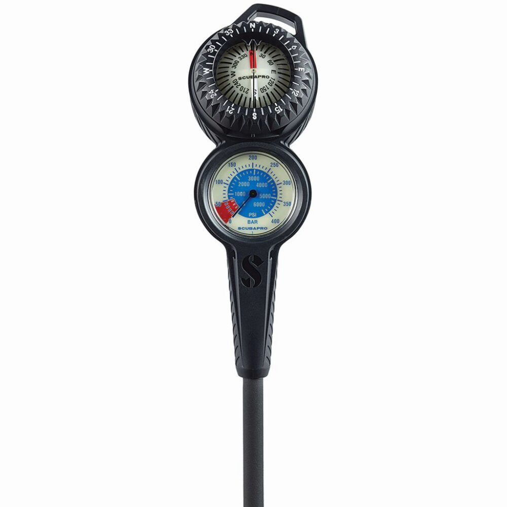 2-Gauge Pressure Gauge - FS-2 Compass - Metric/Imperial