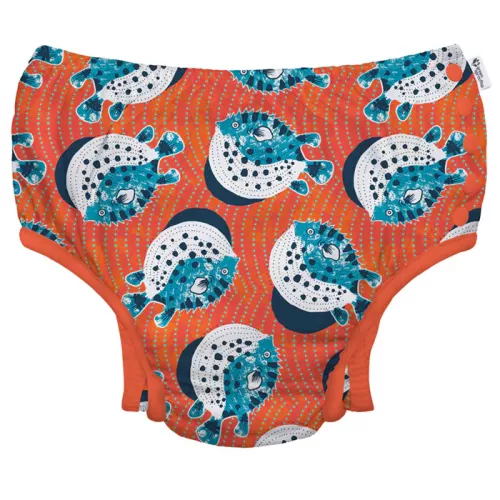 Eco Snap Swim Diaper-Window Floral-3T
