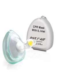 CPR Mask With O2 Inlet