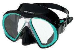 SubFrame Mask, Black/Aqua