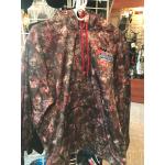 Mick's Scuba Hooded Sweatshirt, Red Mineral Wash, M