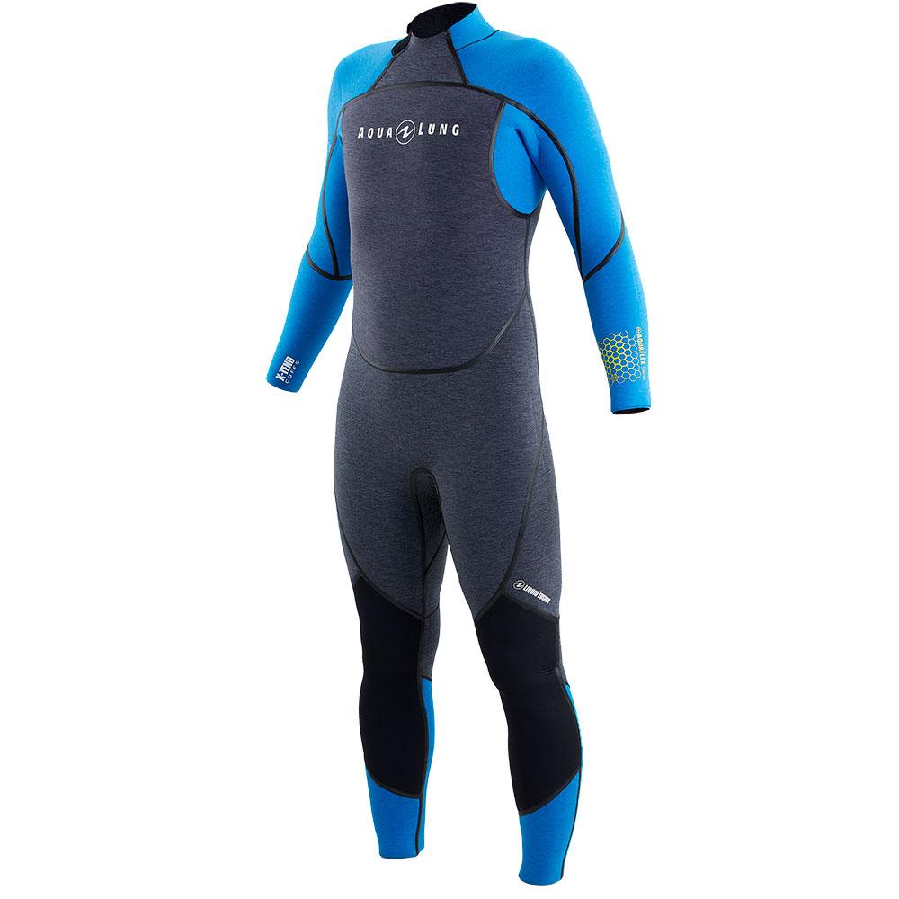 SUIT,AQUAFLEX,7MM,GRAY/BLUE,MEN,XL SUIT,AQUAFLEX,7MM,GRAY/BLUE,MEN,XL