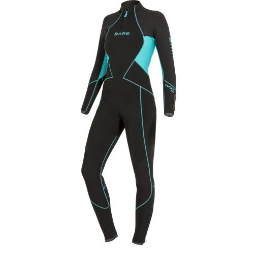 5mm Evoke Full (2021), Womens, Aqua - 08