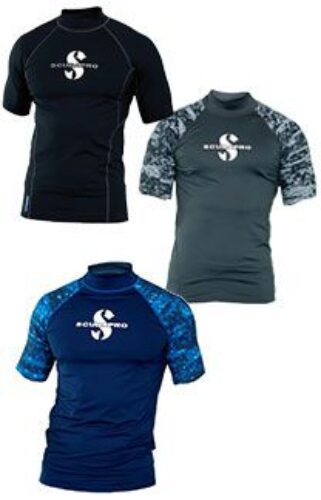 Black T-Flex Mens, Short Sleeve (UPF80)