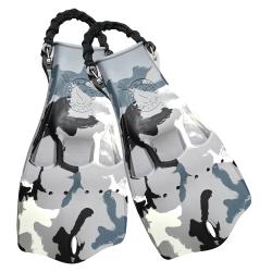 Jet w/Spring Heel Strap - White Camo (Taiwan)