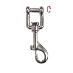 4.0 in SS Shackle Bolt Snap