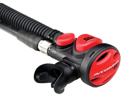 ATOMIC SS1, RED, STAINLESS ATOMIC SS1, RED, STAINLESS