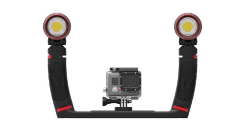 Sea Dragon Duo 5000F Set (2x 2500F light, 2 Grips, Dual Tray, Duo Case — assembled)