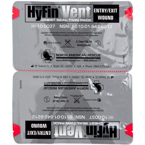 HYFIN Chest Seals Twin Pack