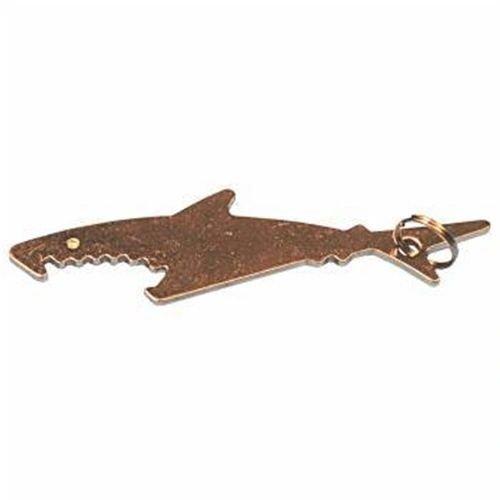 STAINLESS STEEL SHARK KEY RING