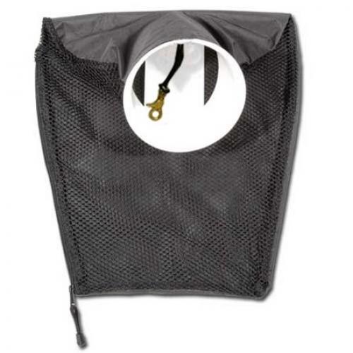 1/2 Nylon 1/2 Mesh Hotel with Side Zipper - Mouth with Clip