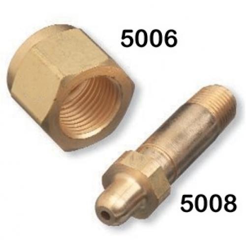 Air Nut and Nipple - CGA 346 Brass