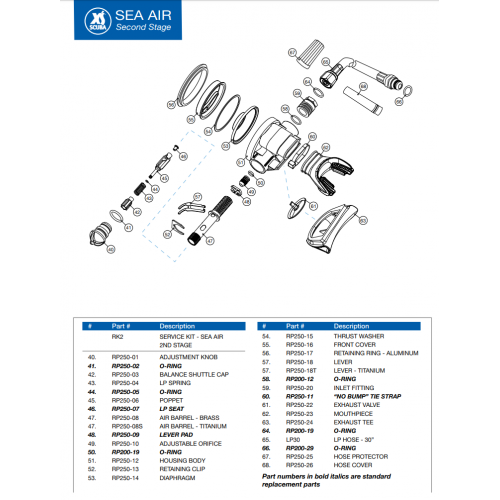 Thrust Washer - Sea Air