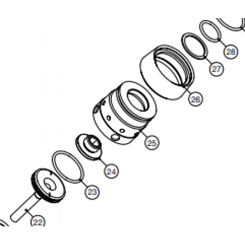 Piston Cap - SeaAir Regulator