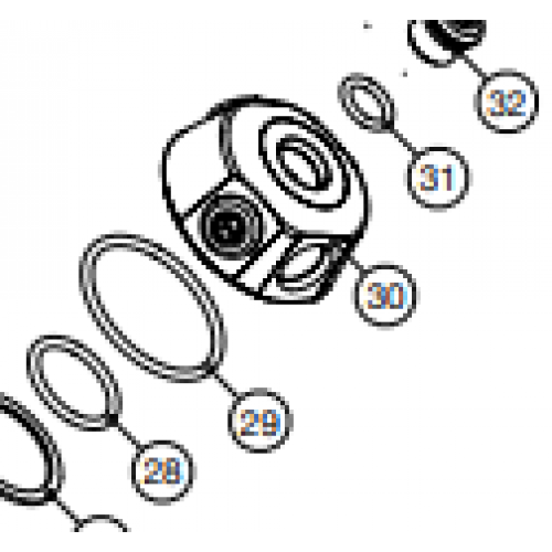 Swivel Cap - SeaAir Regulator