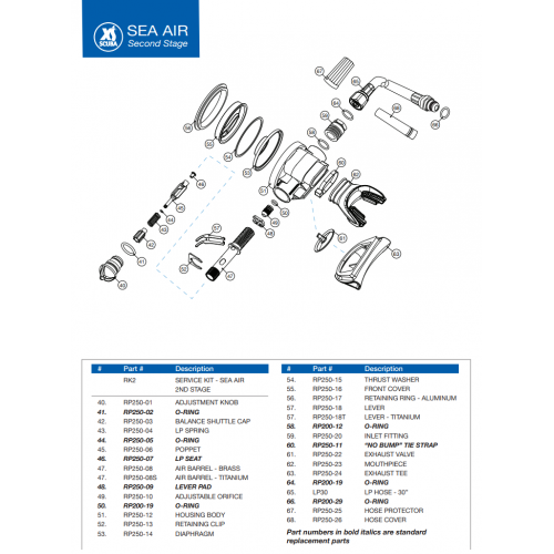 Retaining Ring - Aluminum