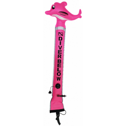 DOLPHIN PINK SMB, COME TO ME SAFETY SAUSAGE - 4FT
