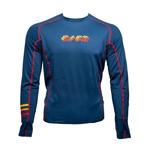 50TH ANNIVERSARY RASHGUARD, MENS, RETRO NAVY