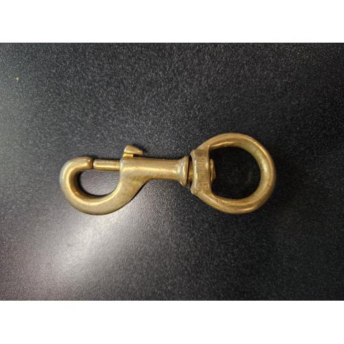 3.75" Brass Bolt Snap - Used (Ultrasonic Cleaned)