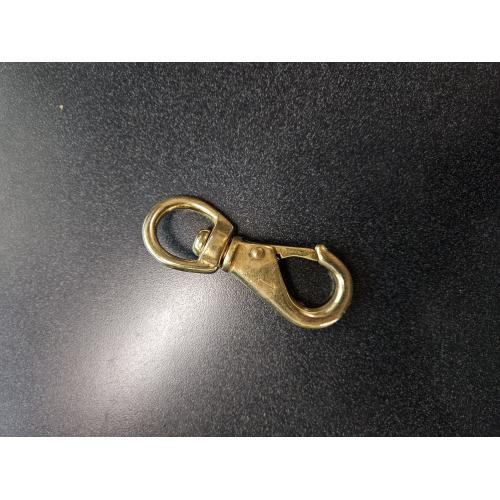 3/4 Brass Snap Hook - Used (Ultrasonic Cleaned)