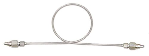 Air Pigtail - CGA 347 - 20" Single Loop Stainless Steel
