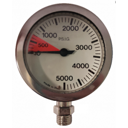 Full Size Pressure Gauge Only - No Hose or Console