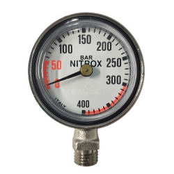 MINI SINGLE PRESSURE GAUGE ONLY - 400 BAR (NO HOSE OR CONSOLE)