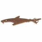 STAINLESS STEEL SHARK KEY RING