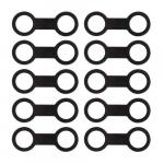 Snorkel Keeper, Blk Sil (x10)