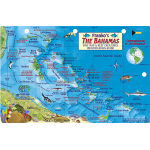 Bahamas Map & Fish ID Card