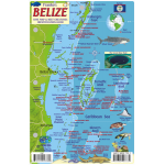 Belize Map & Fish ID Card
