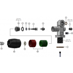 Safety Handwheel Green & Red