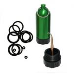 Scuba Tank Keychain with O-rings and Pick - Viton