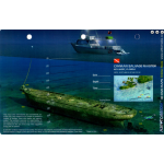 Cayman Salvage Master Key West - 3D Dive Site Card