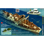 Vandenburg Bow Key West - 3D Dive Site Card