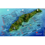 Randy's Gazebo Little Cayman - 3D Dive Site Card