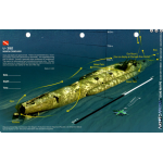 U 352 North Carolina - 3D Dive Site Card