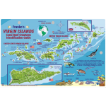 Virgin Island Map & Fish ID Card