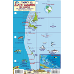 Bimini Map & Fish ID Card