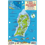 San Salvador Island Map & Fish ID Card