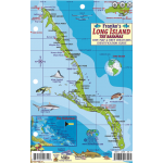 Long Island Bahamas Map & Fish ID Card