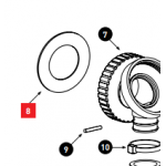 OP Shoulder Gasket, Black