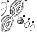 Sticker - Yellow Circular Logo