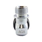 AGA 90 Degree Hose Adapter