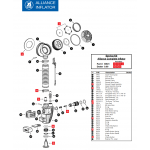 Retainer Pin, Upper - Alliance Inflator